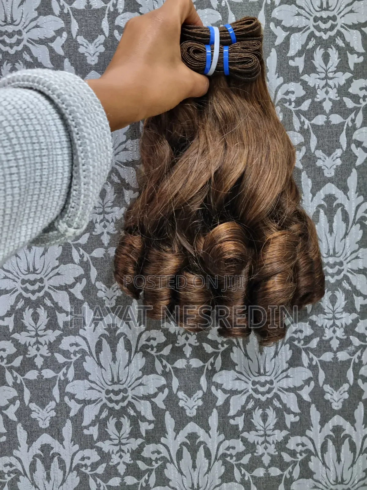 100% Human Hair Curly Extensions