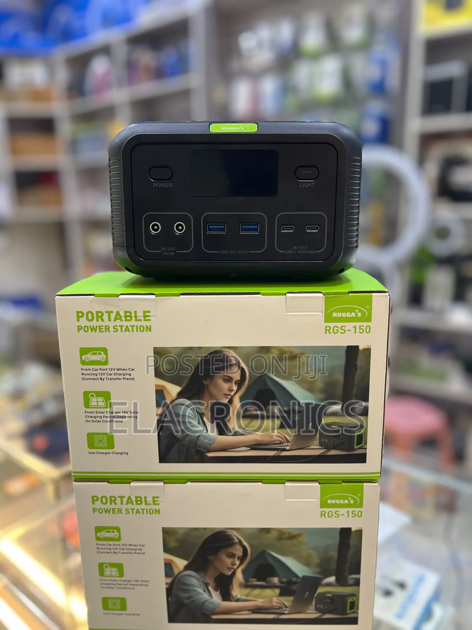 Ruggas Portable Power Station 150W 102Wh Mini