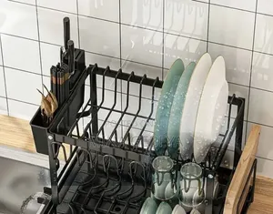 2-Tier Kitchen Dish Drying Rack