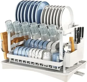 2-Tier Kitchen Dish Drying Rack
