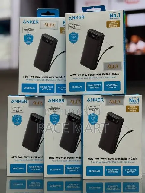 Anker Power Bank 87W 20000mAh