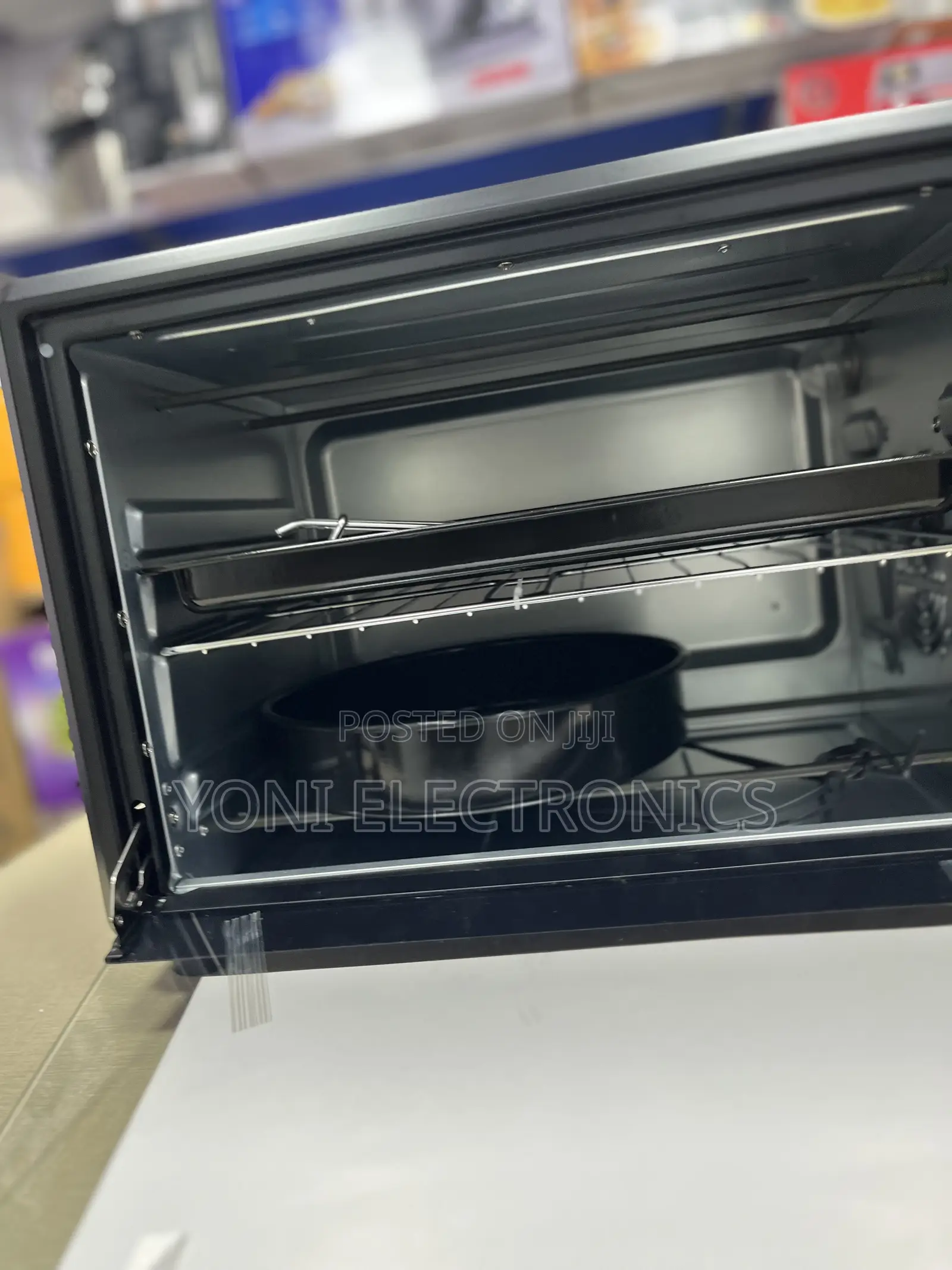 East Point Electric Oven With Double Hotplate & Rotisserie