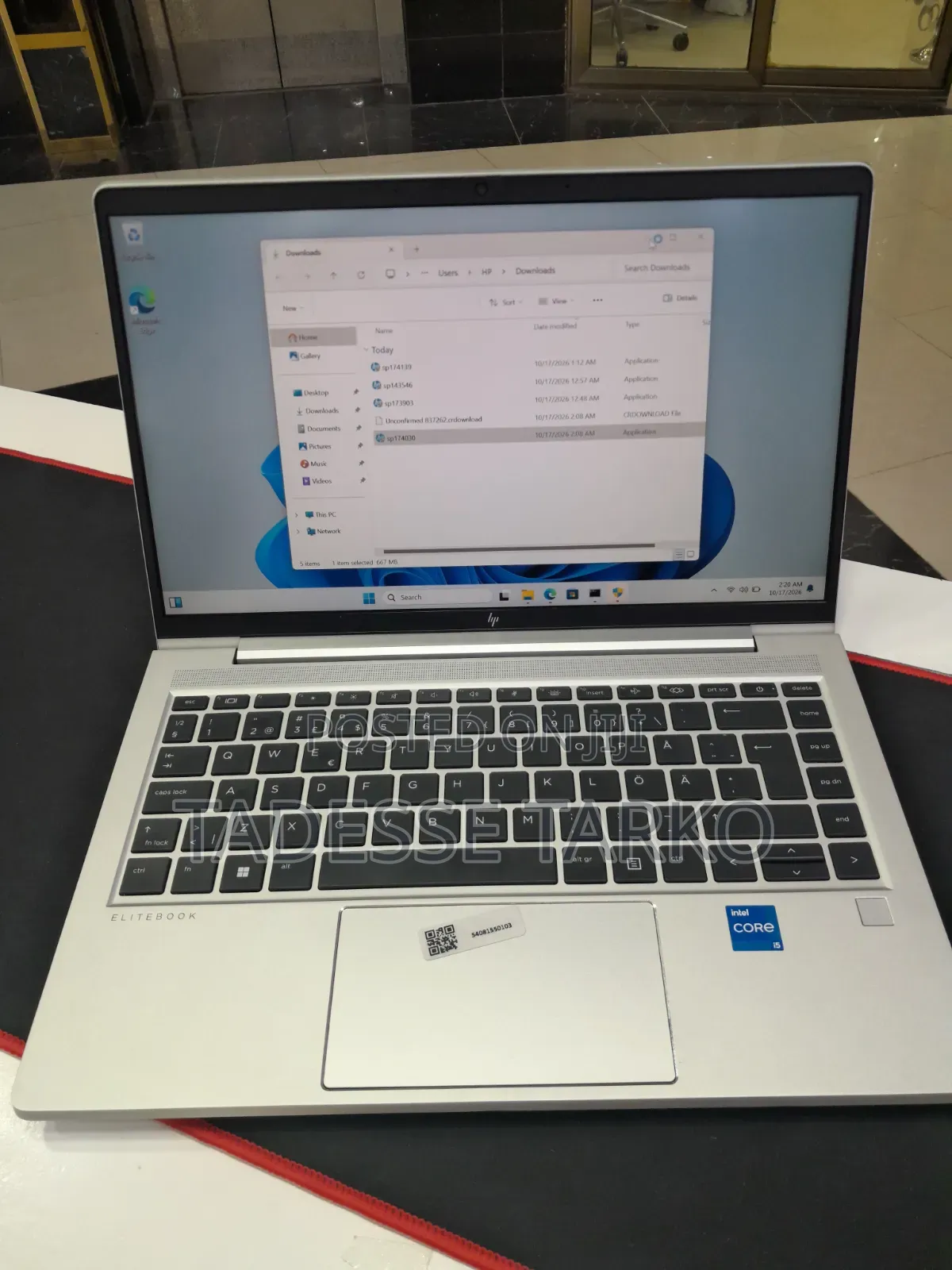 New Laptop HP EliteBook 640 G9 16GB Intel Core i5 SSD 256GB