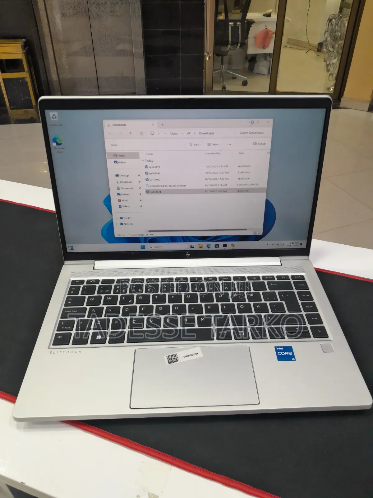 New Laptop HP EliteBook 640 G9 16GB Intel Core i5 SSD 256GB