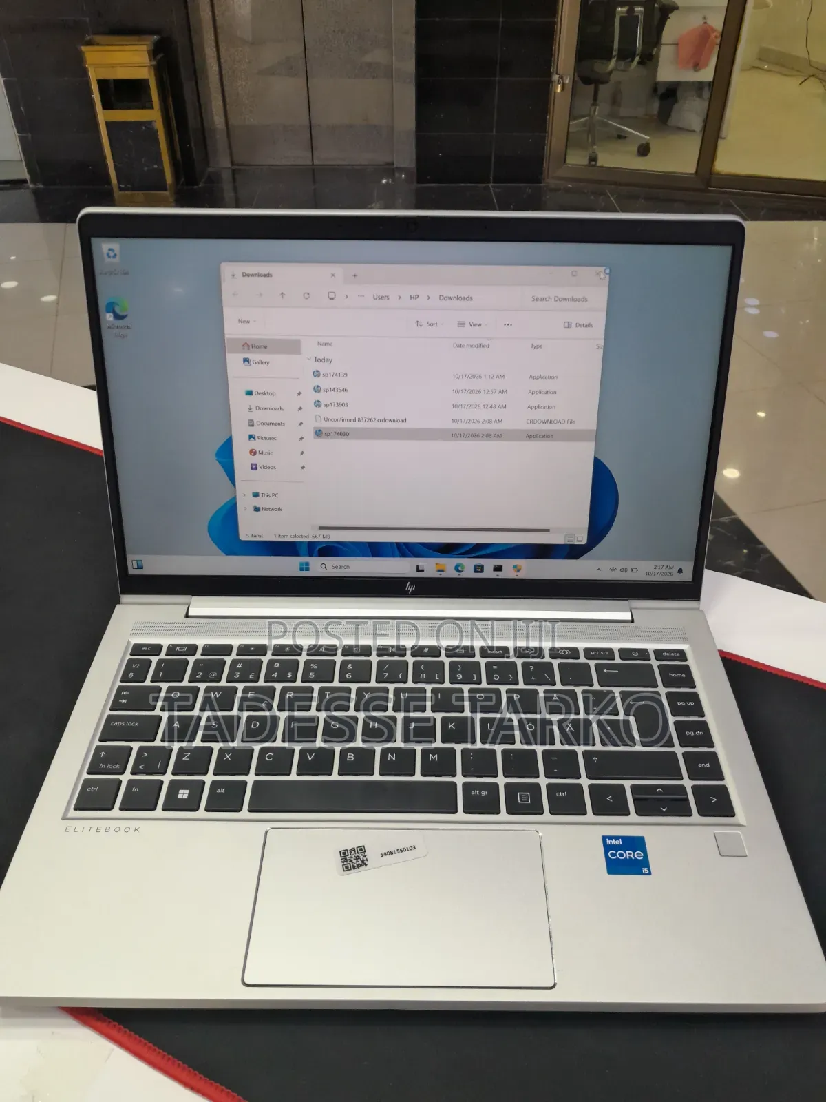 New Laptop HP EliteBook 640 G9 16GB Intel Core i5 SSD 256GB