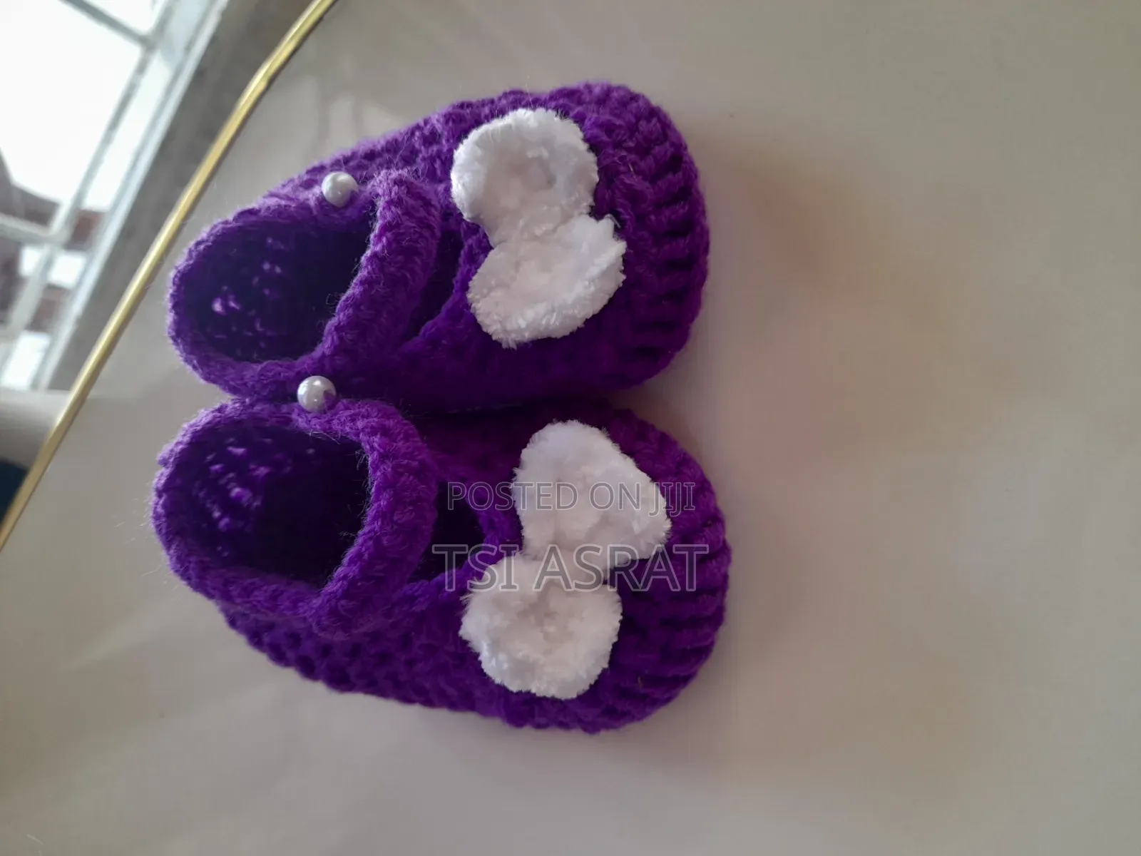 Purple Croshet Baby Dress From ENKUSERA 
