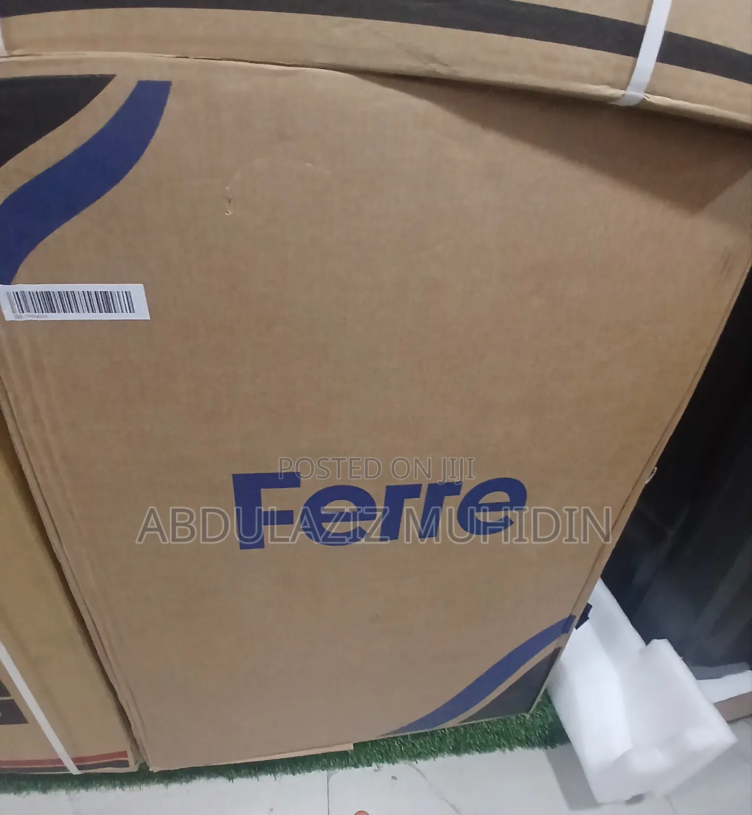 Ferre 60by60 Fan System Stenlesstile 4 Electric Oven