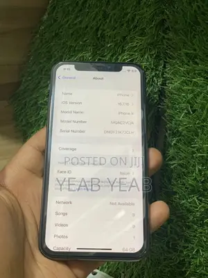 Apple iPhone X 64 GB Black