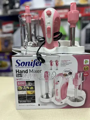 Sonifer 5-in-1 Hand Mixer Set (Model: SF-7030)