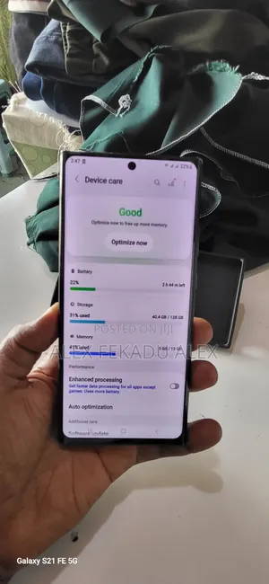 Samsung Galaxy Note 20 Ultra 5G 128 GB Black