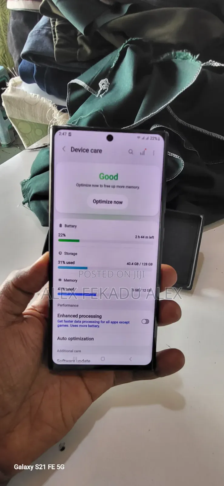 Samsung Galaxy Note 20 Ultra 5G 128 GB Black