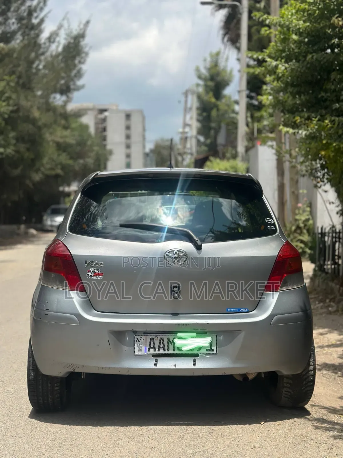 Toyota Yaris 2010 Gray