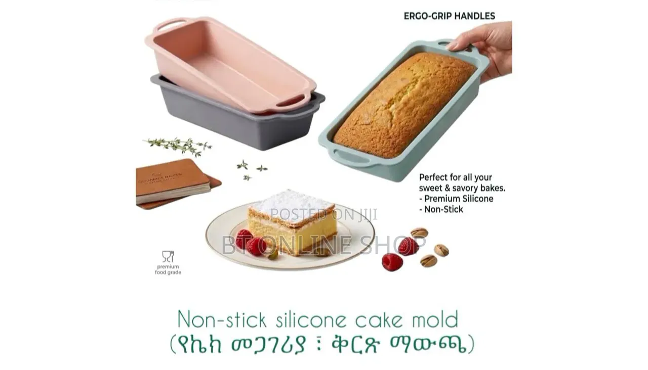 Upgrade Your Baking Game With Non-Stick Silicone Loaf Pans