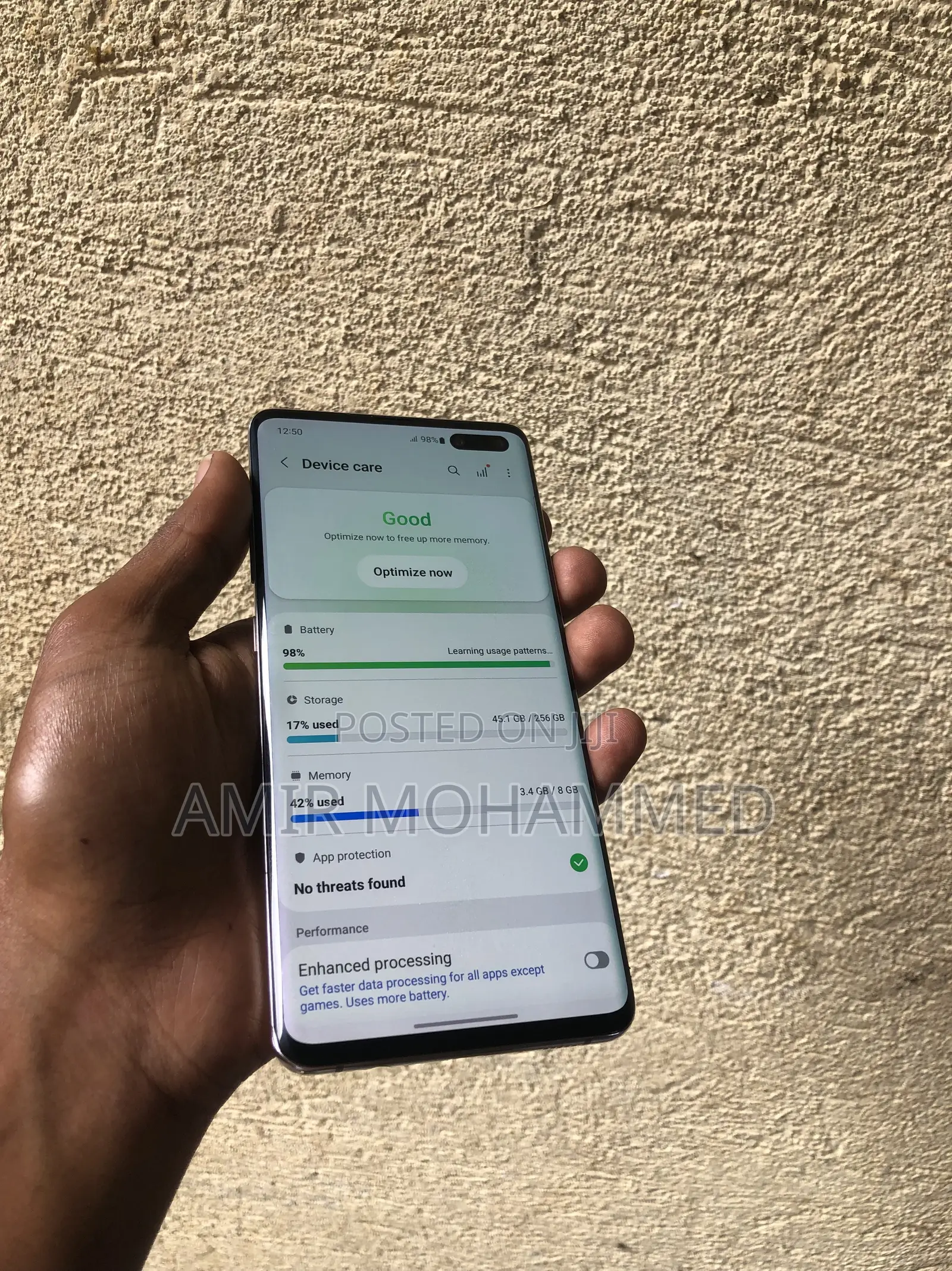 Samsung Galaxy S10 5G 256 GB Orange