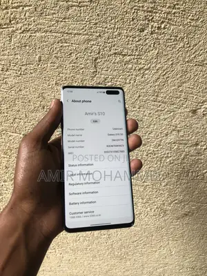 Samsung Galaxy S10 5G 256 GB Orange