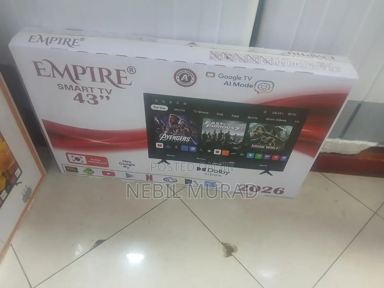 Expria TV 43inch