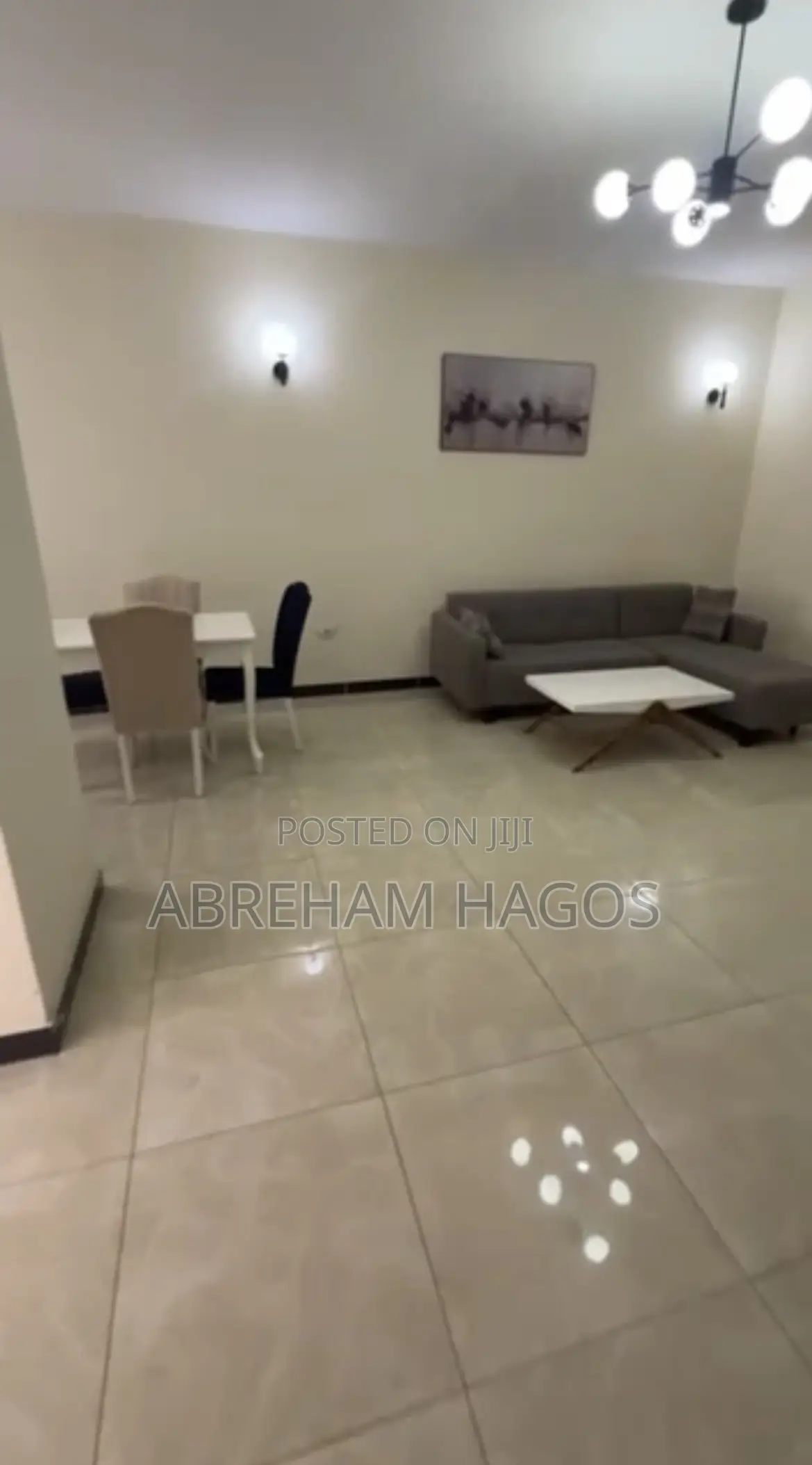 Furnished 1bdrm Apartment in Bole for rent