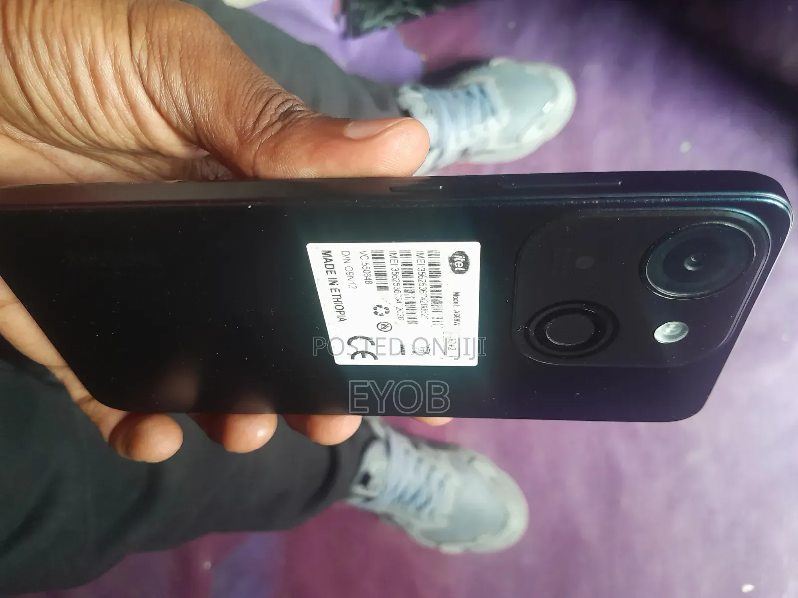 Itel A06 32 GB Black