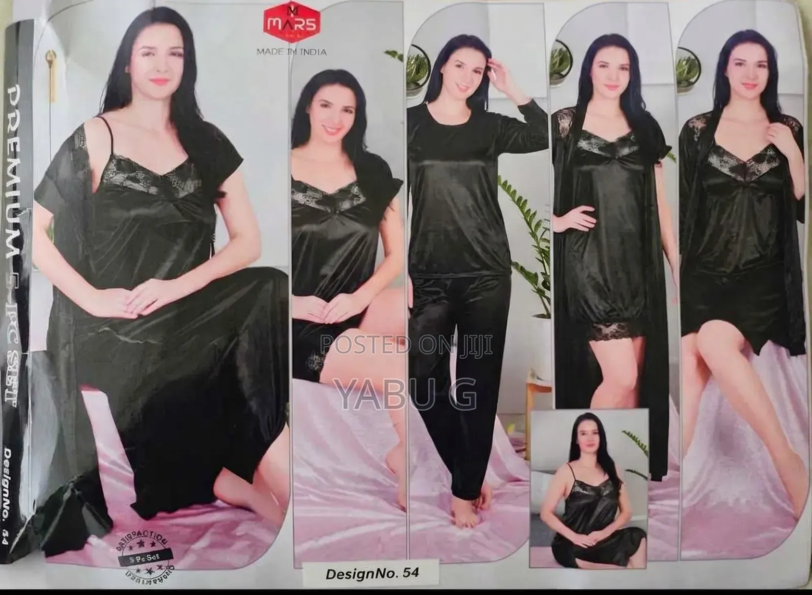 Full Black Pyjama