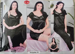 Full Black Pyjama