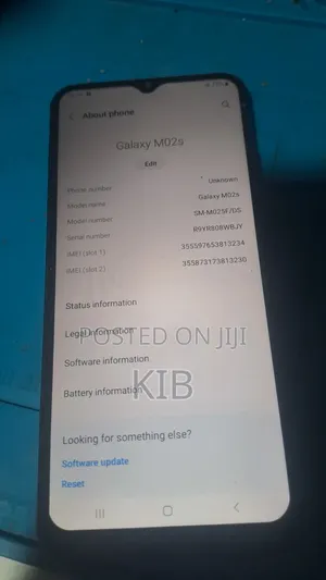 Samsung Galaxy M02s 64 GB Black
