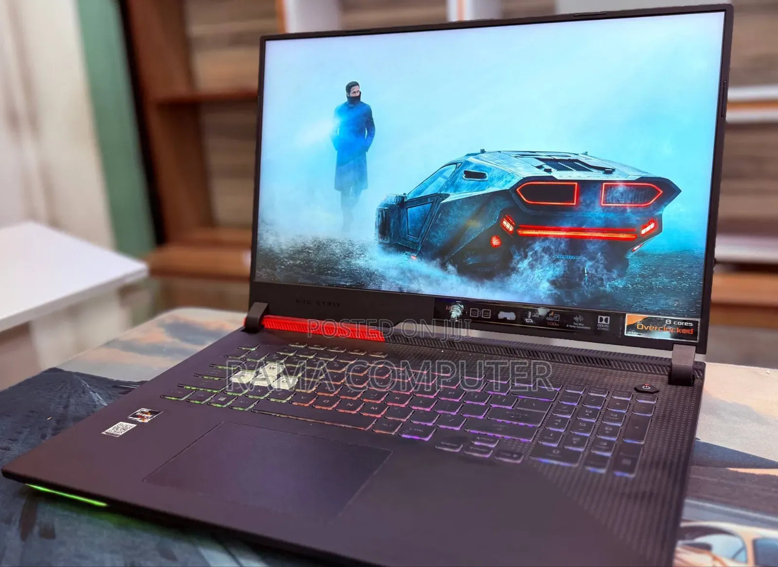 New Laptop Asus ROG Strix G17 16GB AMD Ryzen 9 SSD 1T