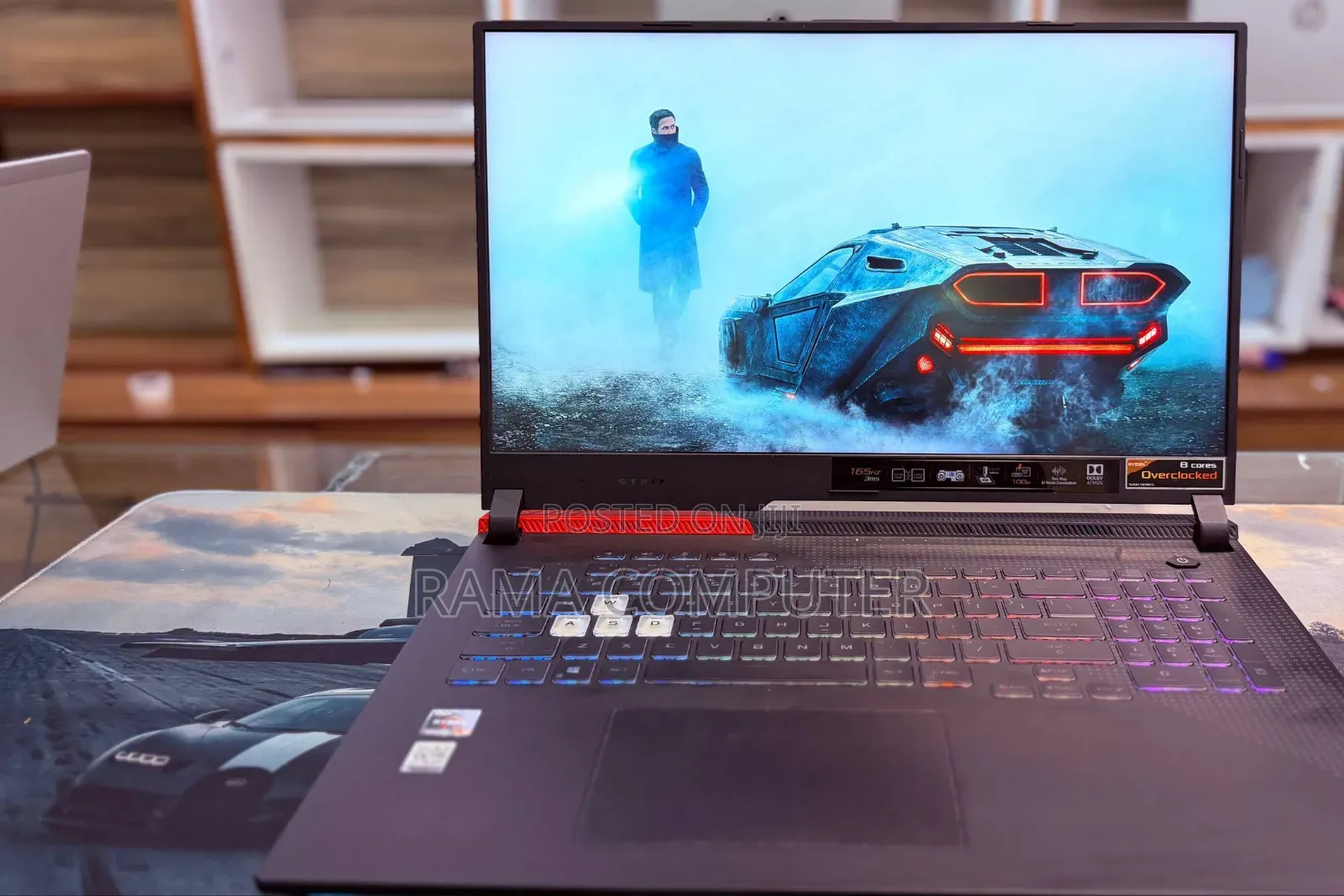 New Laptop Asus ROG Strix G17 16GB AMD Ryzen 9 SSD 1T