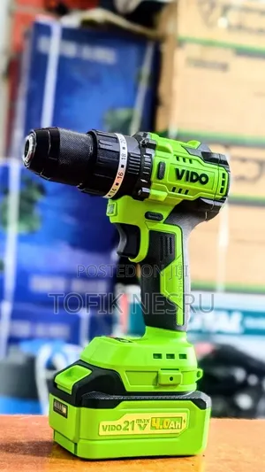ViDO Charger Drill Machine 21v 4A×2 Battry 90n.m