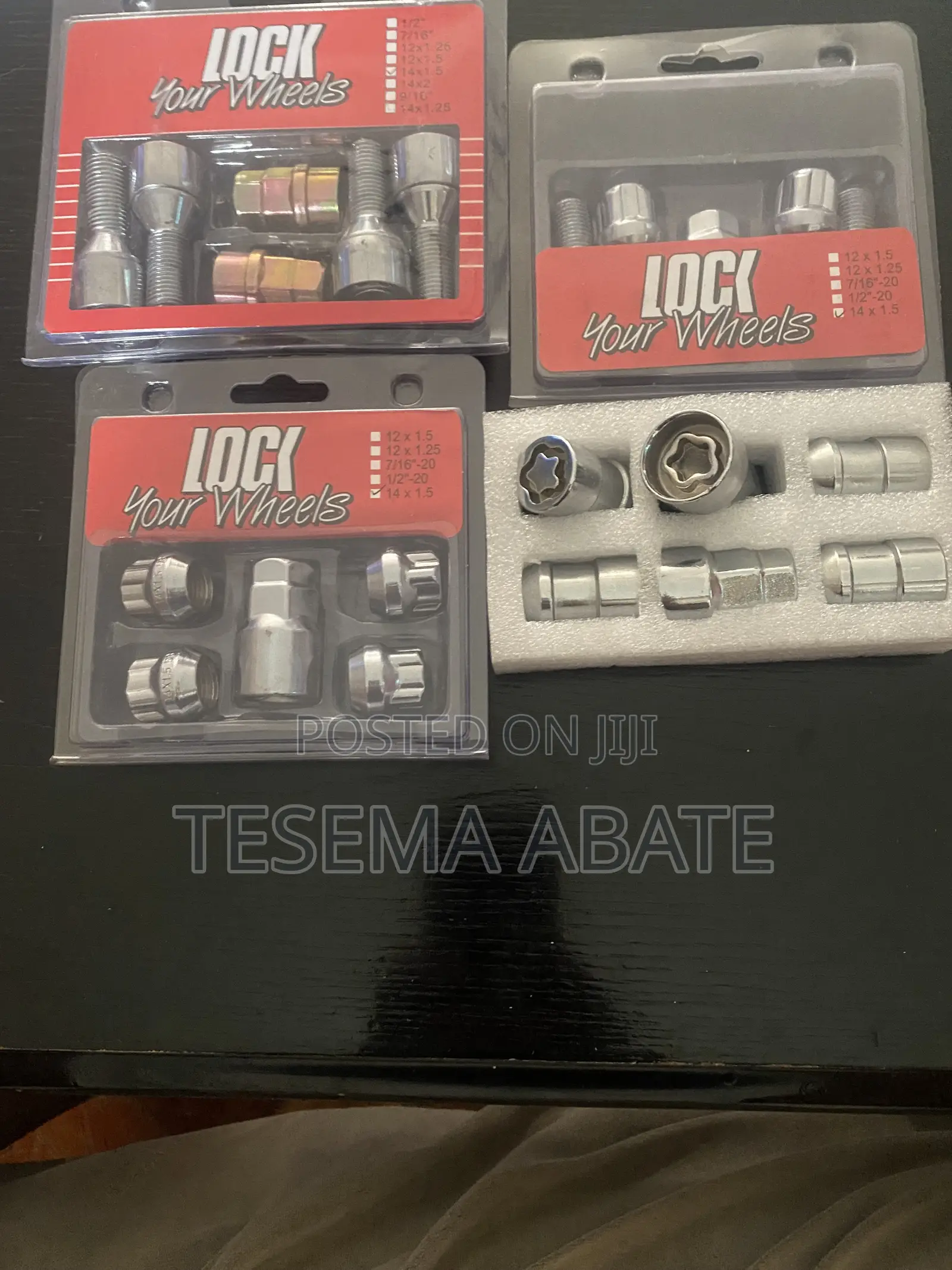 የጎማ መቆለፊያ Anti-Theft Wheel Lock Bol