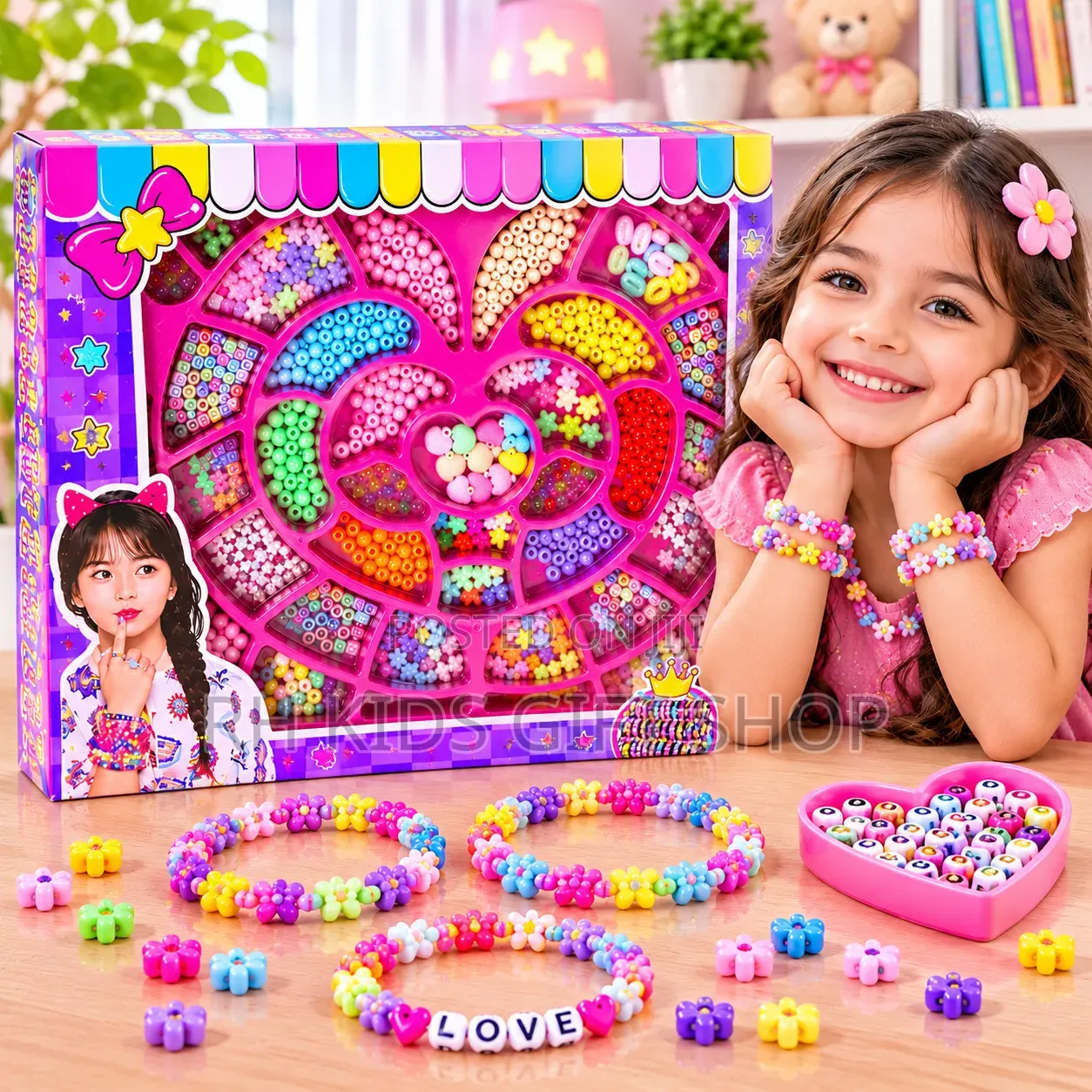 DIY Beads Jewellery Set