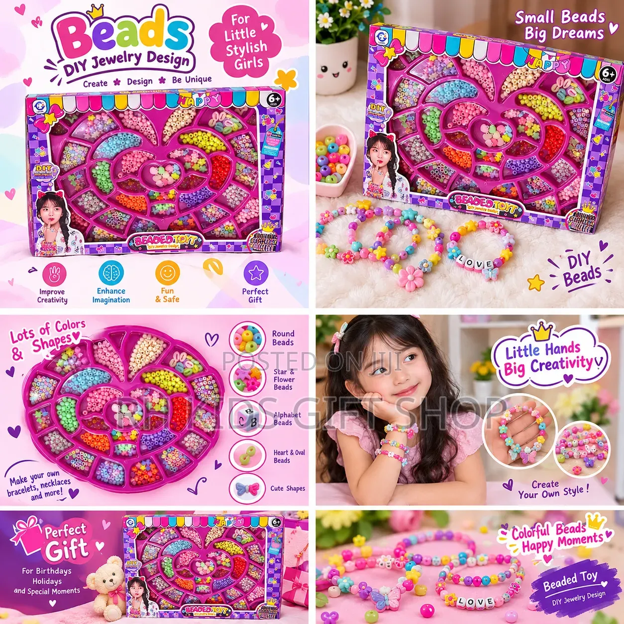 DIY Beads Jewellery Set
