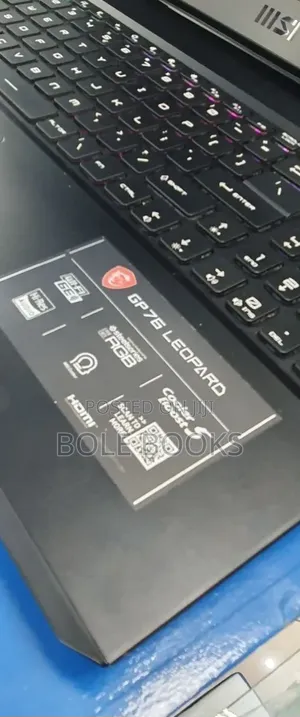New Laptop MSI Katana GF76 16GB Intel Core i7 SSD 512GB