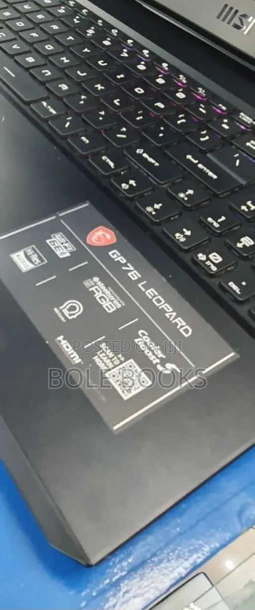 New Laptop MSI Katana GF76 16GB Intel Core i7 SSD 512GB