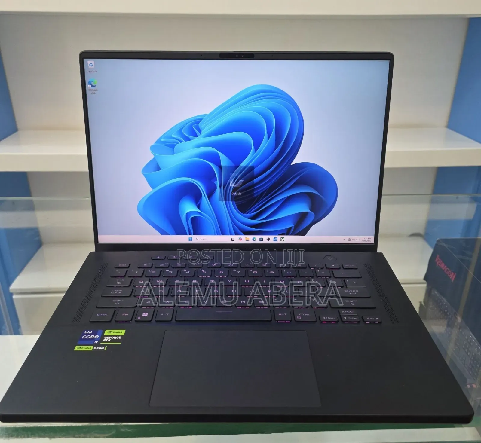 New Laptop Asus ROG Zephyrus G16 16GB Intel Core i9 SSD 1T