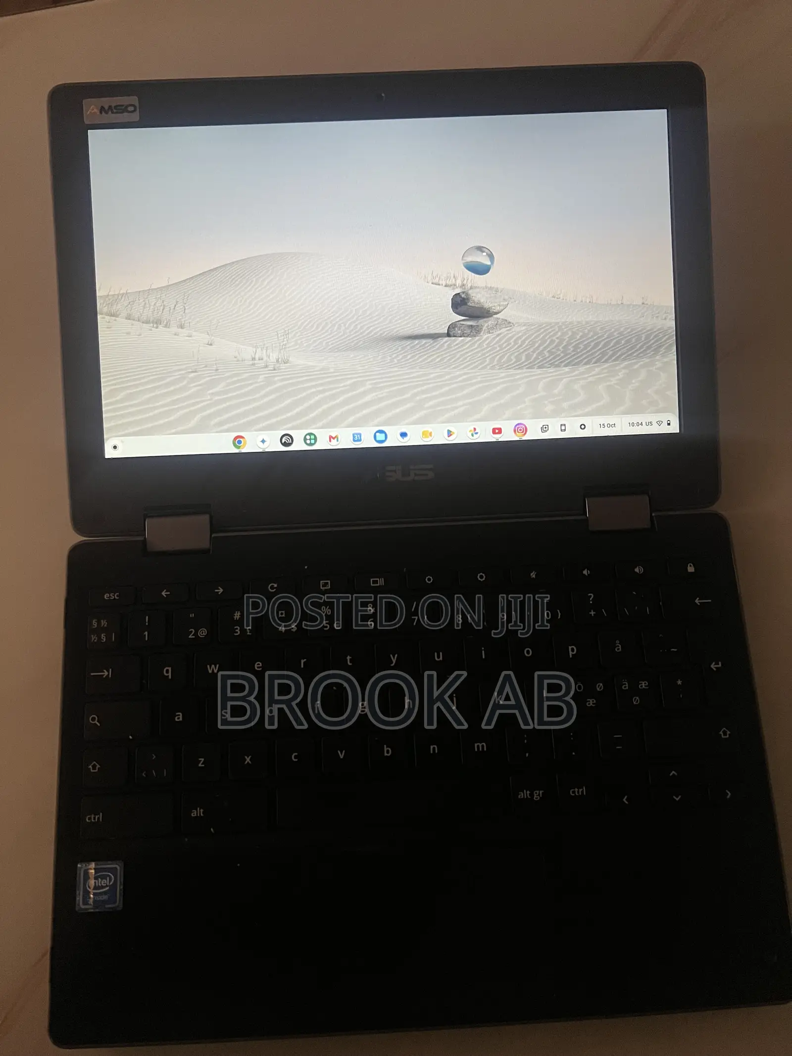 New Laptop Asus Chromebook Flip C214 4GB Intel Celeron eMMC 32GB