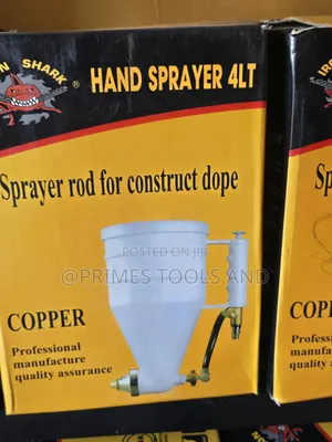 Iron Shark Hand Sprayer 4L | Paint Spray Gun Manual Spray Gun
