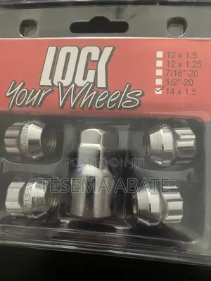 የጎማ መቆለፊያ Anti-Theft Wheel Lock Bol