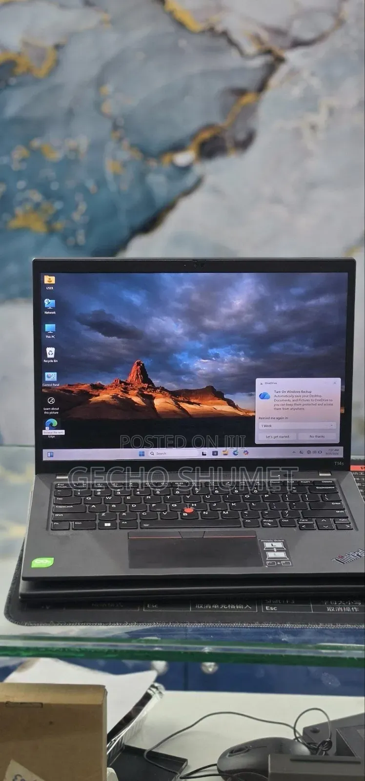 New Laptop Lenovo ThinkPad T14 G3 32GB Intel Core i7 SSD 512GB