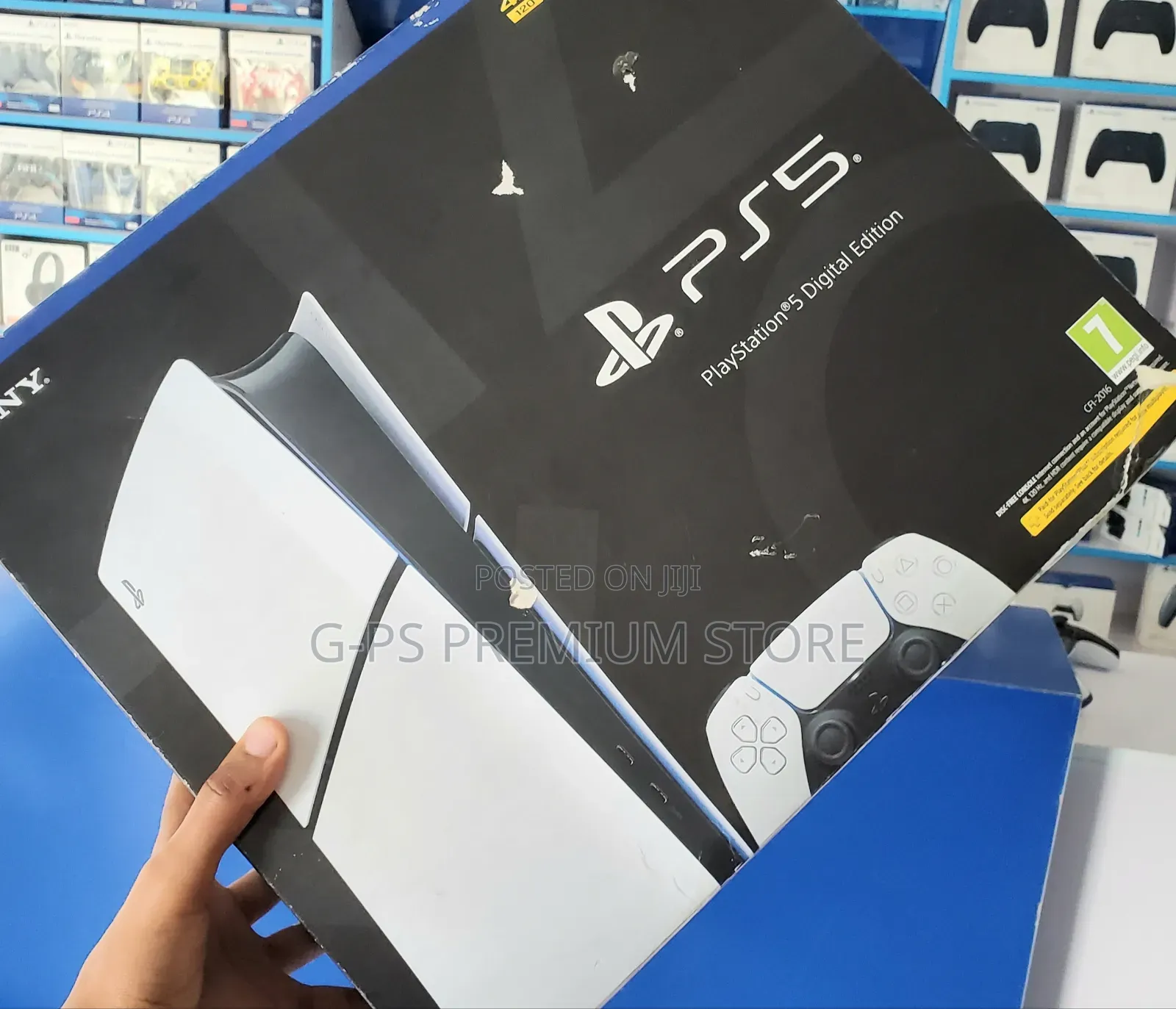 PS5 Slim Digital Brand New – GTA 5 + 10 Games