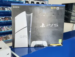 PS5 Slim Digital Brand New – GTA 5 + 10 Games