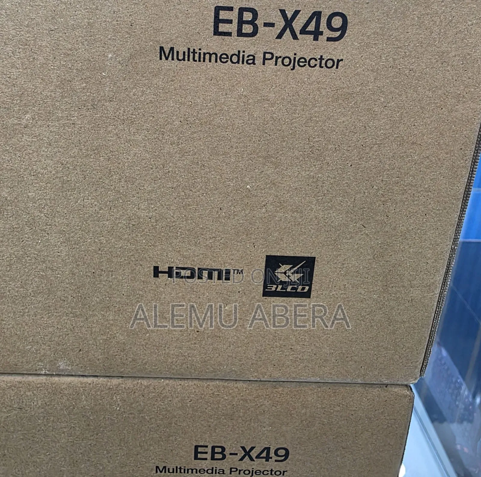 Brand New Epson Projector 
Model : EB-X49 
