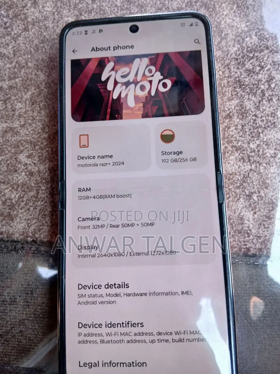 Motorola Razr 50 Ultra 256 GB Orange