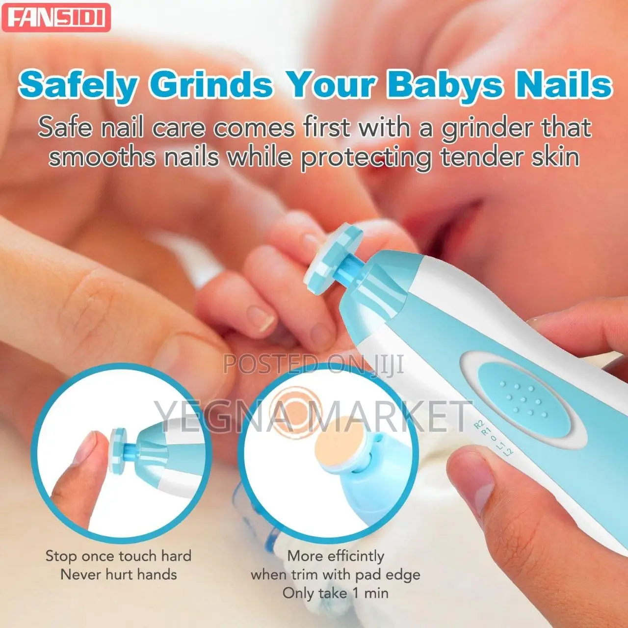 Baby Nail Trimmerልጅዎ ጥፍሩ ሲቆረጥ ይረበሻል? እርስዎስ ለመቁረጥ ፈርተዋል?