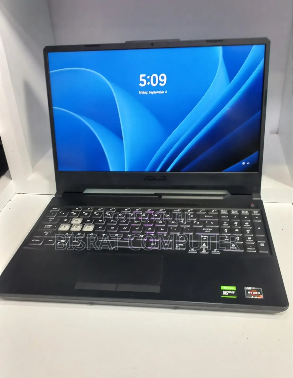 New Laptop Asus TUF Gaming A15 16GB AMD Ryzen 7 SSD 512GB