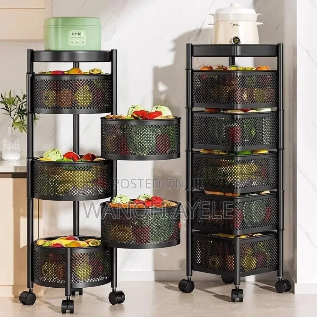5 Layer Rolling Storage Basket