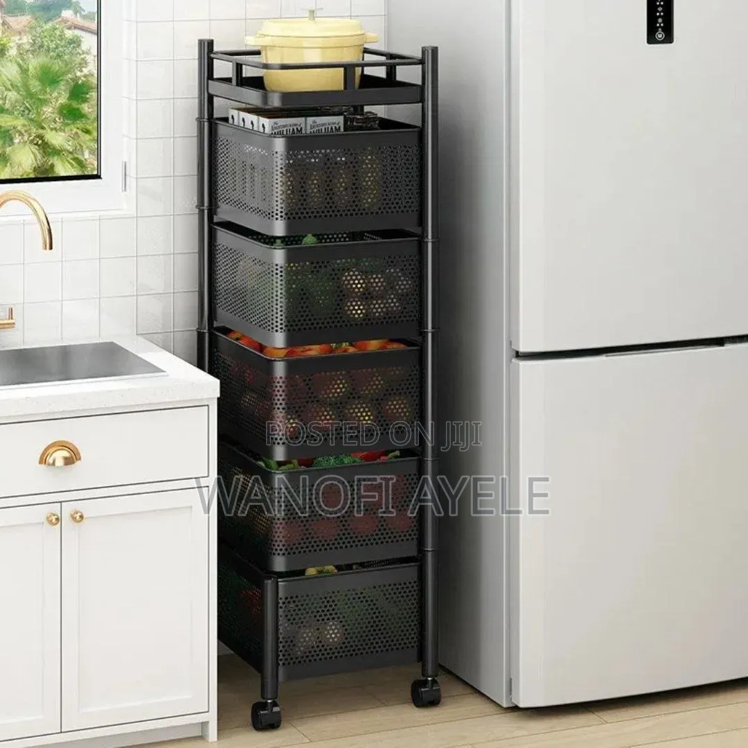 5 Layer Rolling Storage Basket