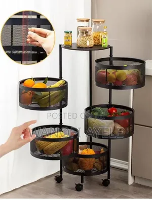 5 Layer Rolling Storage Basket