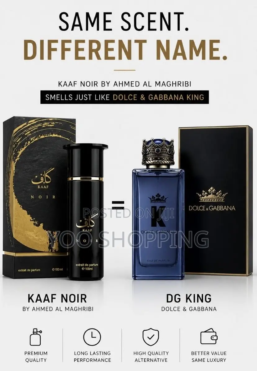 Kaaf Noir Mens Perfume(d&g K Dupe)