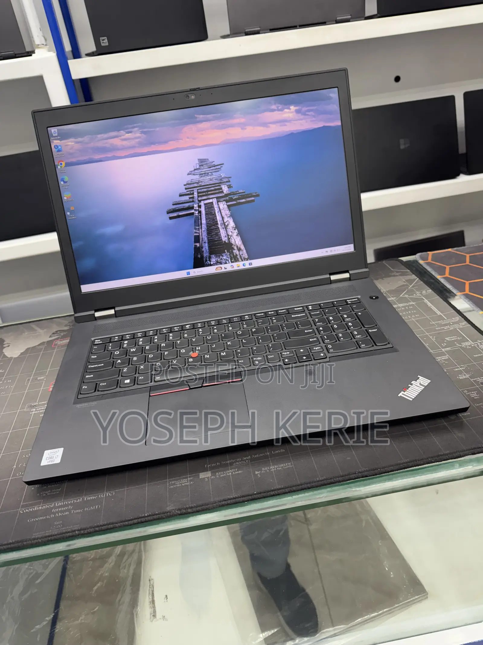 New Laptop Lenovo ThinkPad P1 Gen 3 16GB Intel Core i7 SSD 512GB