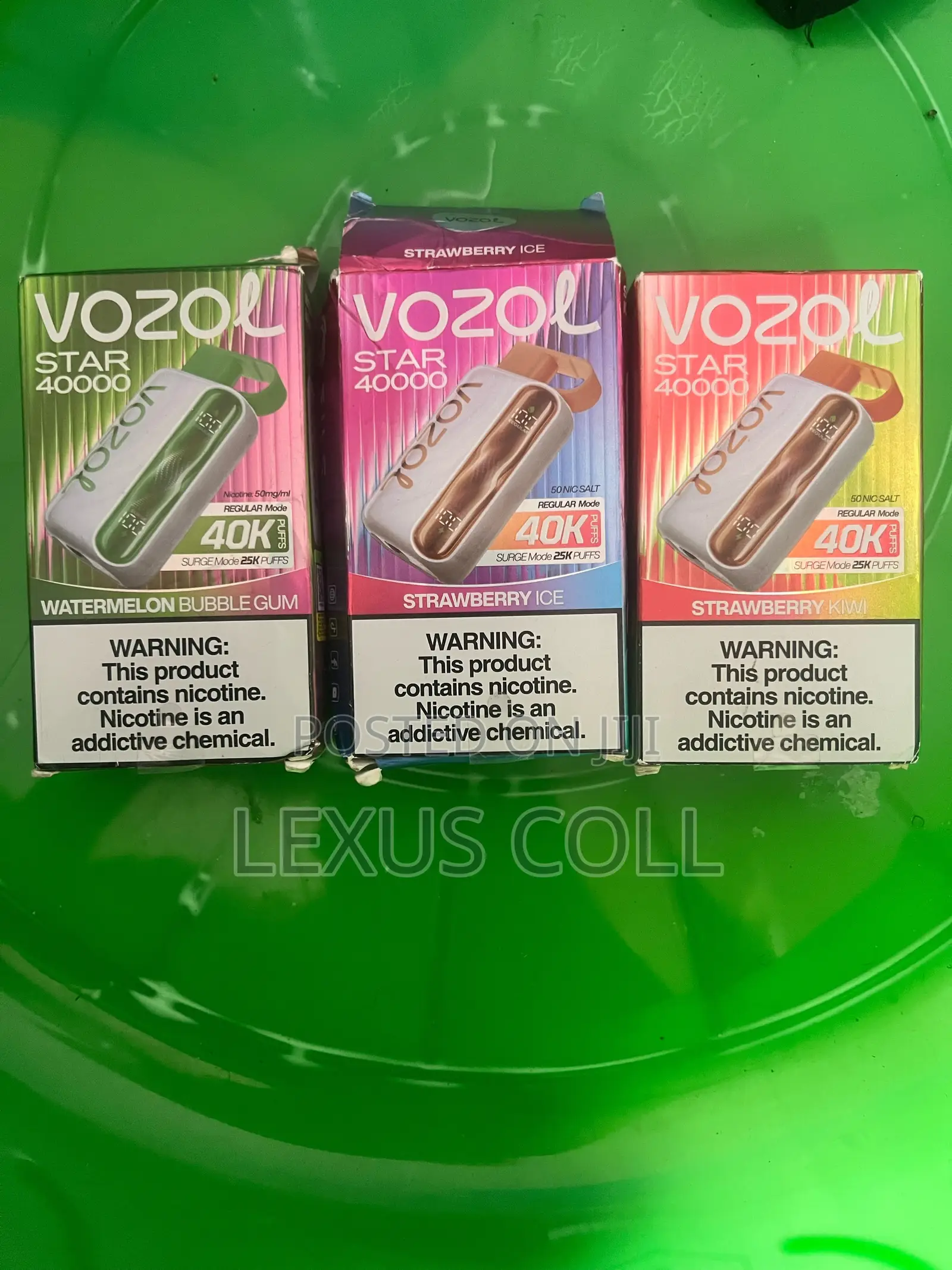 Vozol Star 40,000 Puff Watermelon Bubblegum